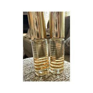 Jovan Musk Oil for Women Vintage 1/8 fl oz Miniature Bottles Set of 2‎